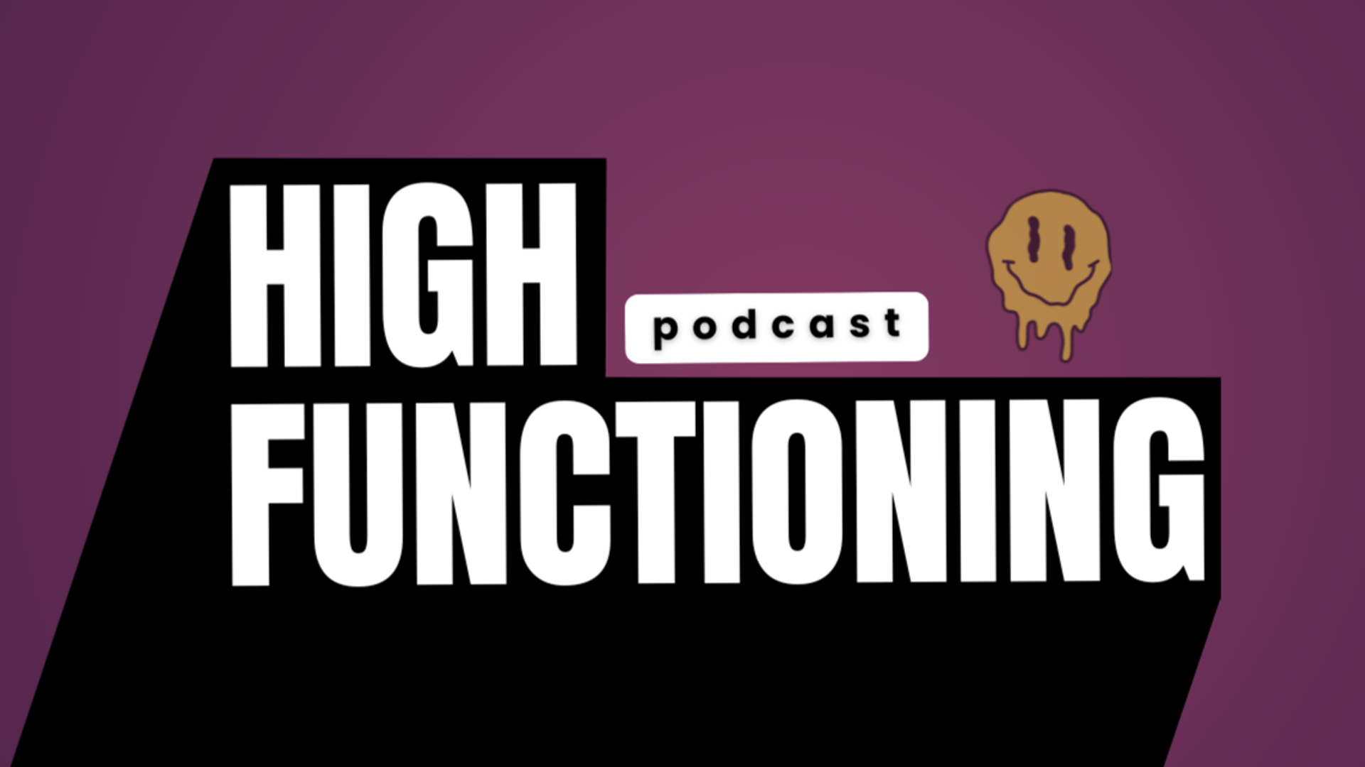High Functioning Podcast brand mark — the broadcast identity this graphics engine serves